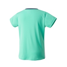 Yonex Sport-Tshirt Crew Neck Club Team 2023 weiss/mintgrün Damen